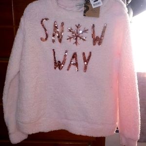 From Marshalls. Its pink and has rose gold lettering. Sizes small and medium.